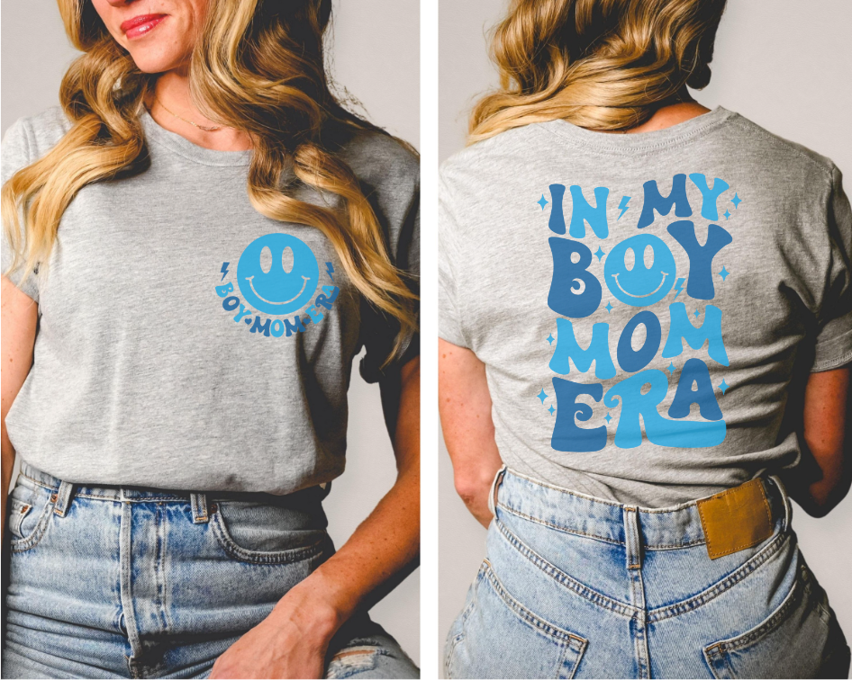 In my Boy Mom Era DTF Print