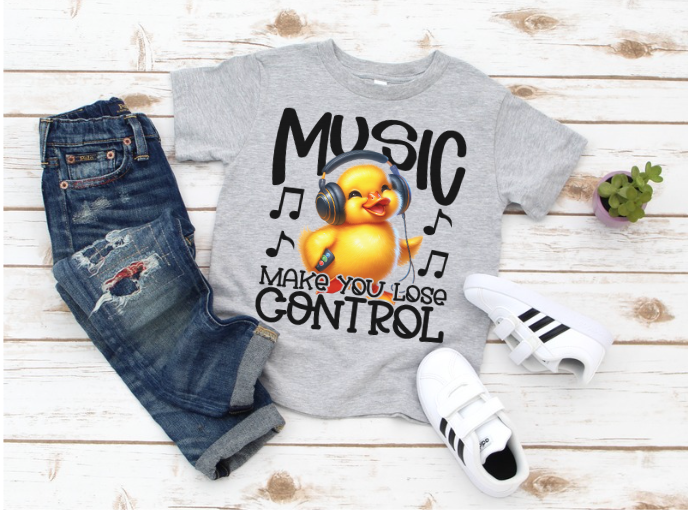 Music Makes You Lose Control DTF Print