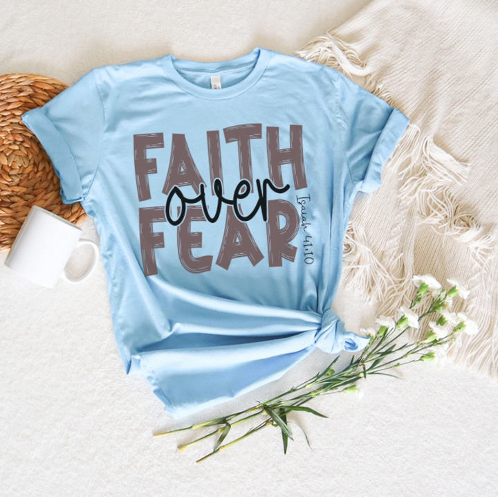 Faith Over Fear DTF Print