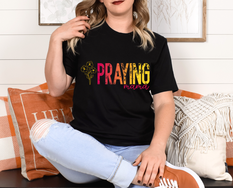 Praying Mama DTF Print