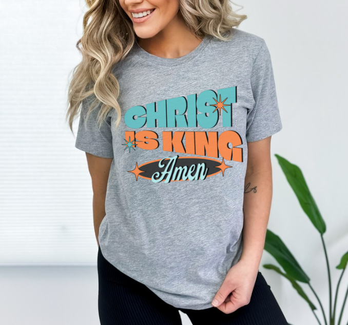 Christ is King Amen DTF Print