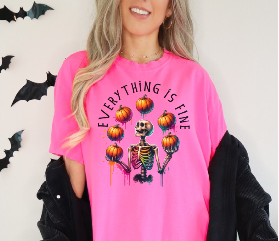 Pumpkin Juggling DTF Print