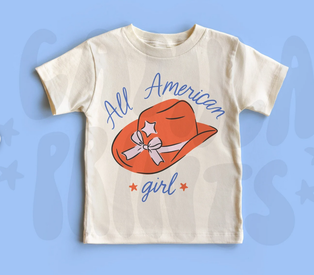 All American Girl DTF Print