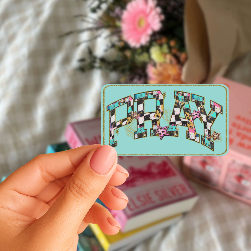 Pray Die Cut Stickers