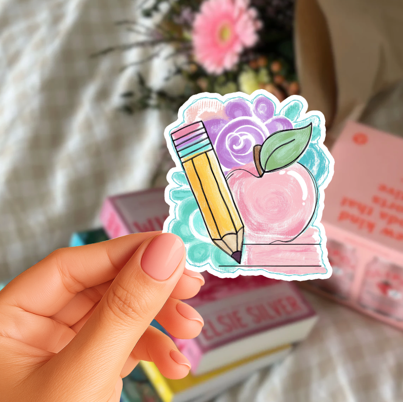 Teacher Die Cut Stickers