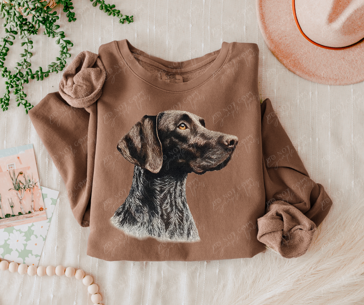 Needlepoint Pets DTF Print