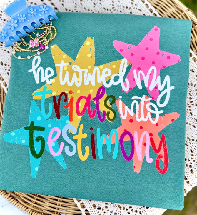 Trials Into Testimony DTF Print