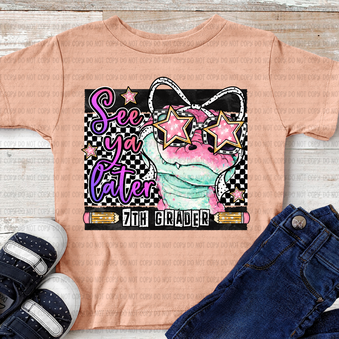 See You Later Gator DTF Print