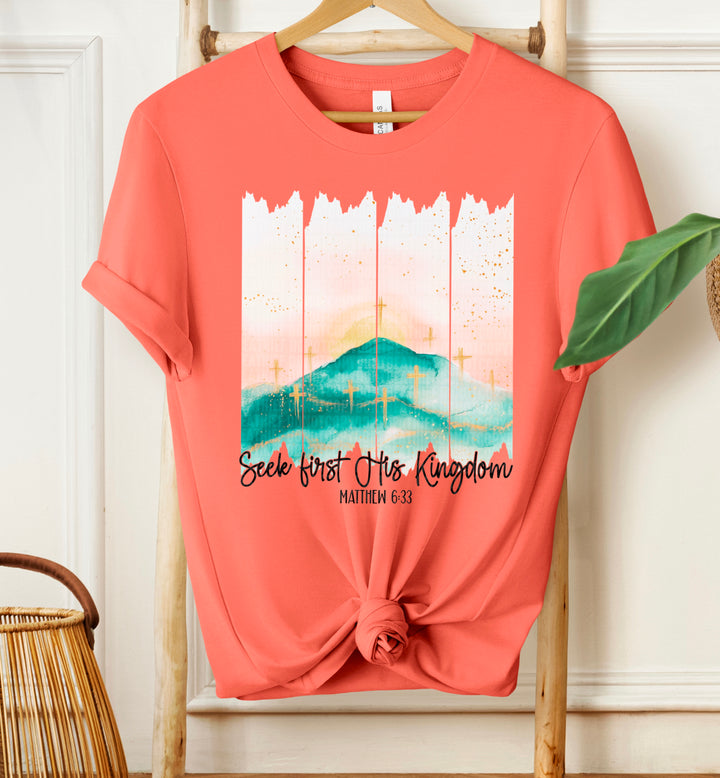 Seek First His Kingdom DTF Print