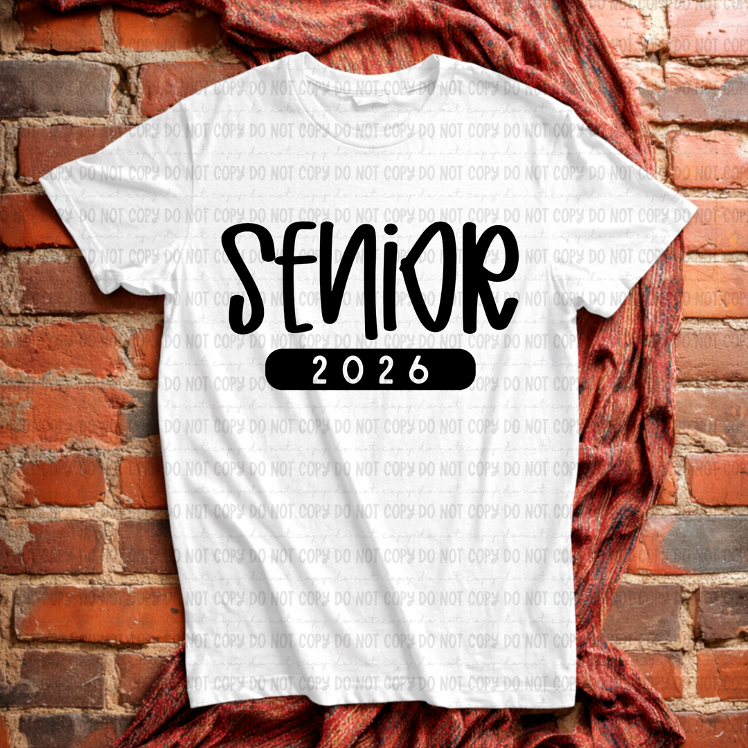 Senior 2026 DTF Print