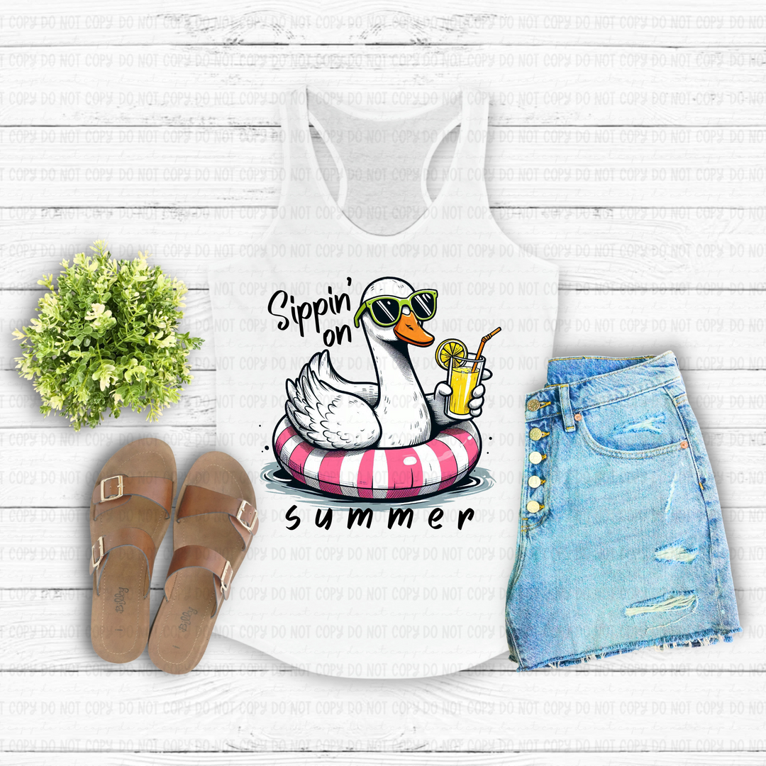 Sippin' on Summer DTF Print