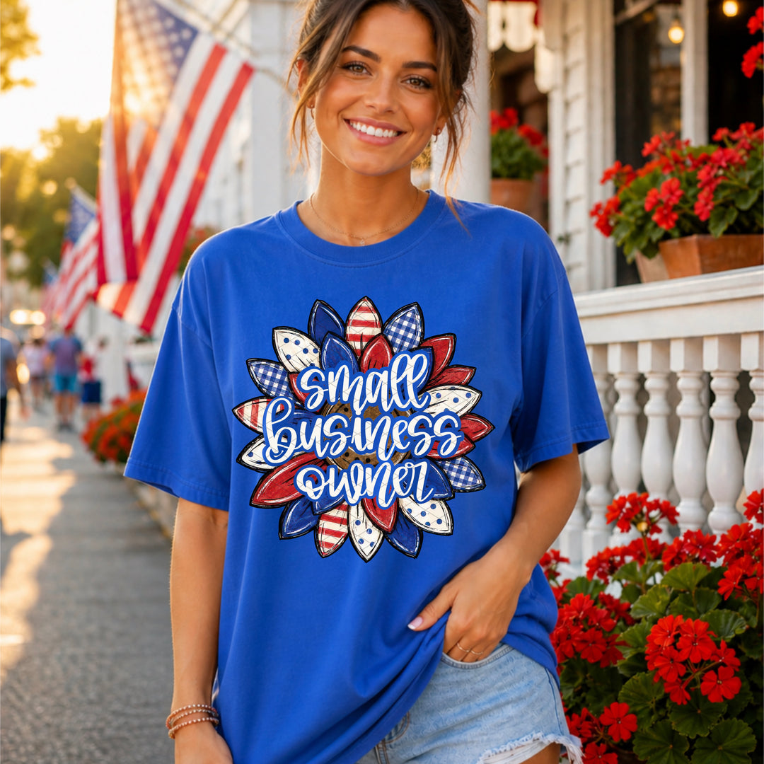 Patriotic Sunflower Collection DTF Print