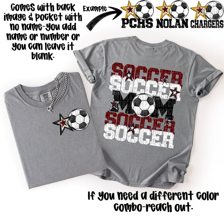 Soccer Mom Collection FRONT DTF Print