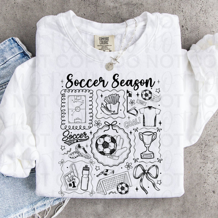 Soccer Season DTF Print