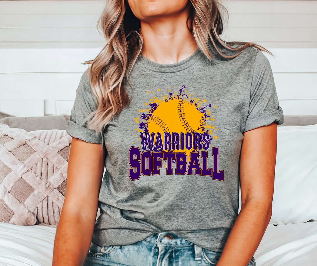 Warriors Softball DTF Print