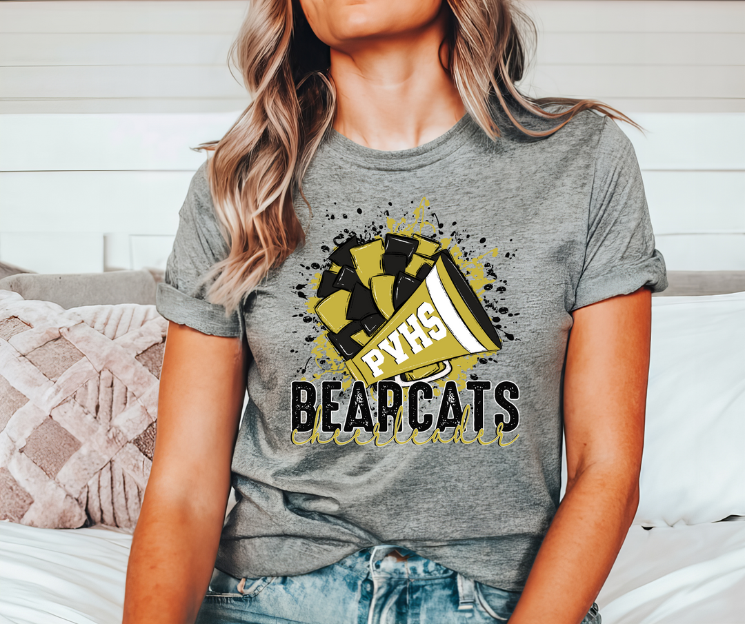 Bearcats Splatter Cheer DTF Print