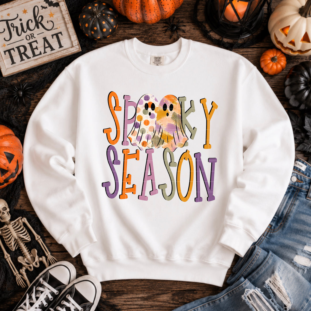 Spooky Season Ghost DTF Print