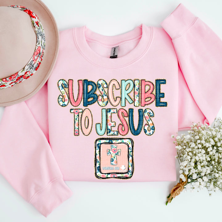 Subscribe To Jesus DTF Print