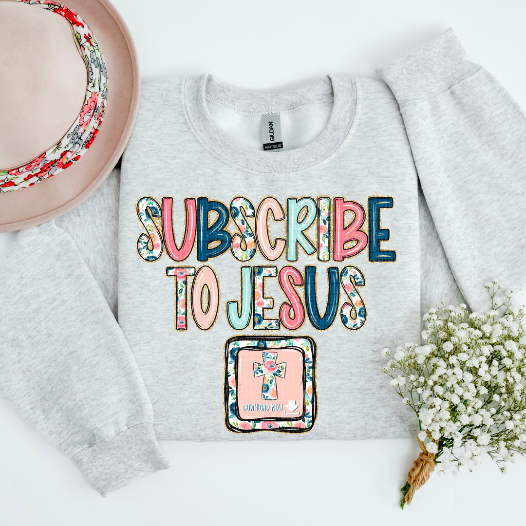 Subscribe To Jesus DTF Print