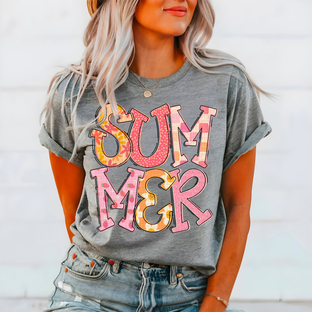 Summer Stawberries DTF Print