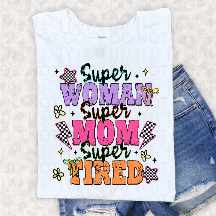 Super Mom DTF Print