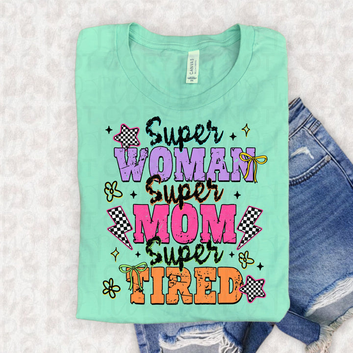 Super Mom DTF Print