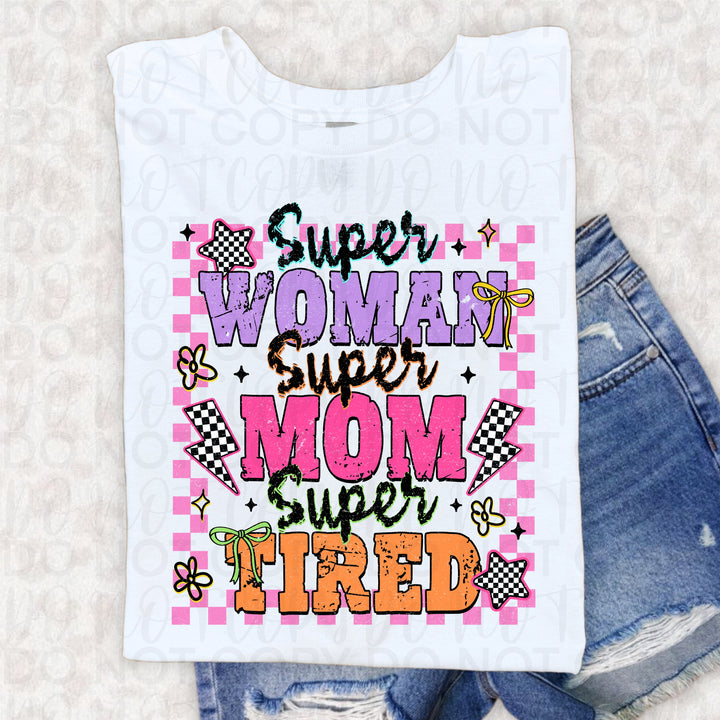 Super Mom DTF Print