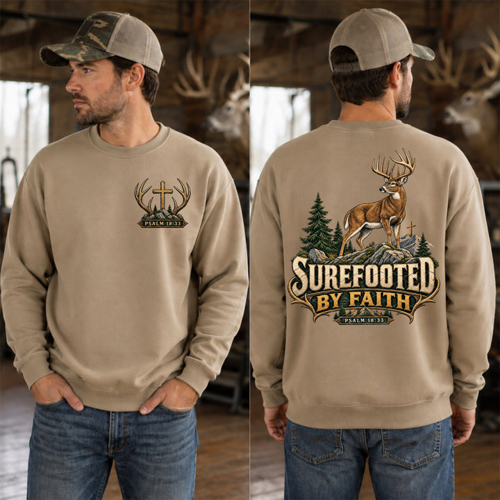 Sure Footed By Faith DTF Print