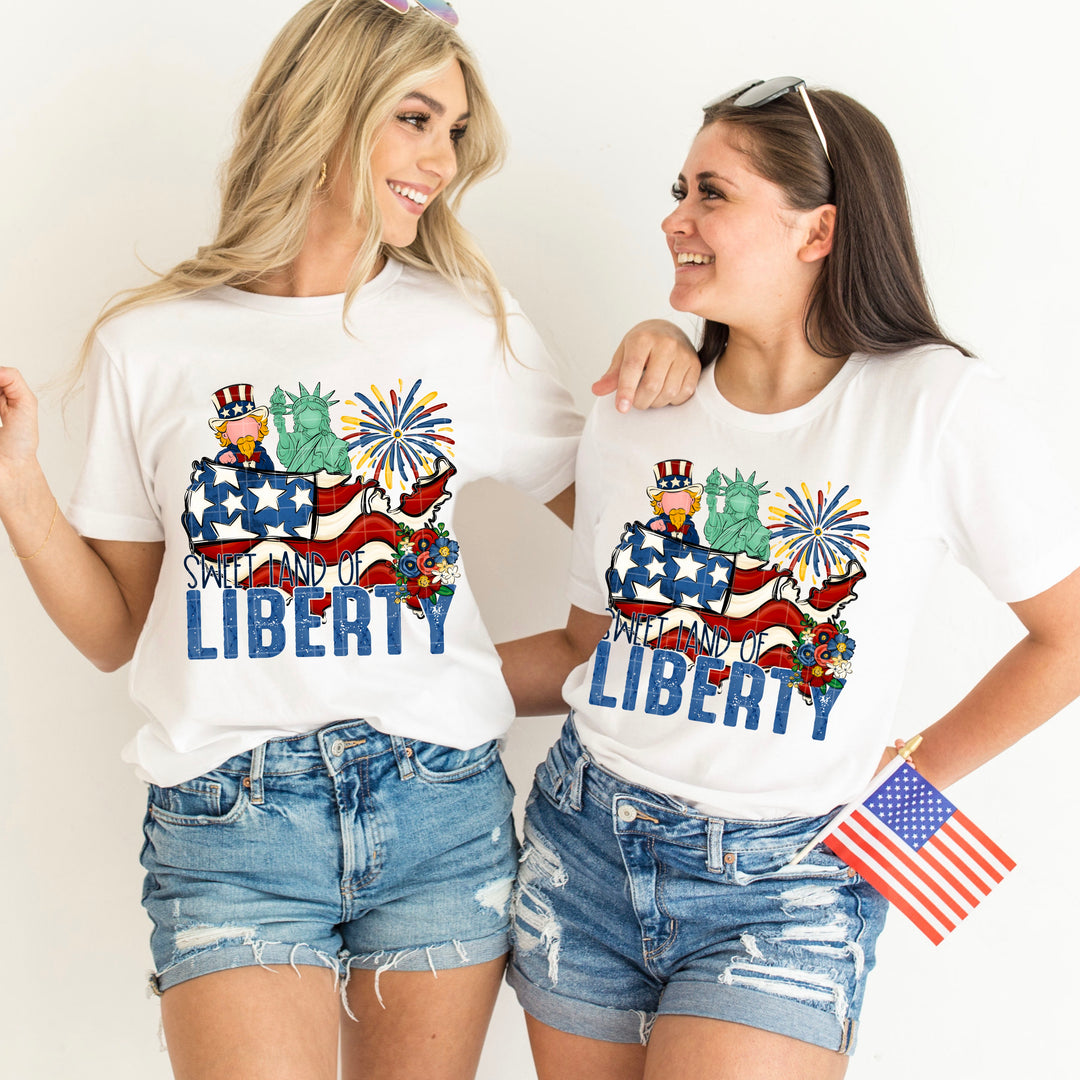 Sweet Land Of Liberty DTF Print