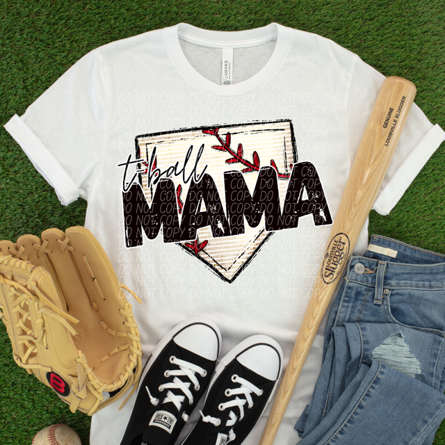 T Ball Mama Mound DTF Print