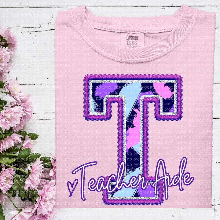 Perfectly Purple Occupations DTF Print