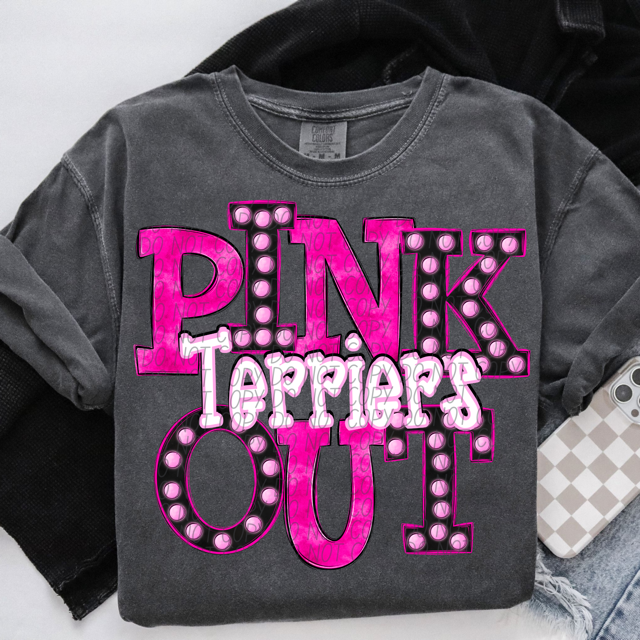 Pink Out Marquee DTF Print
