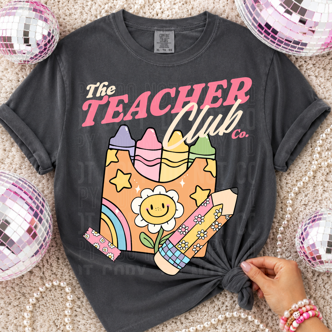 The Teacher Club DTF Print