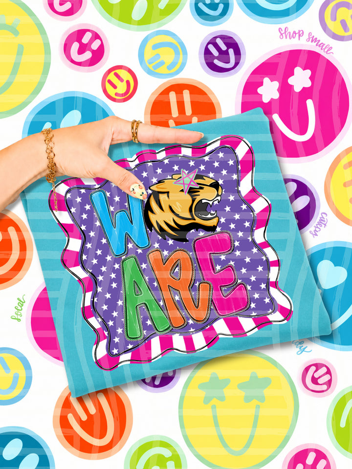 We Are Starry Eyed Mascots DTF Print