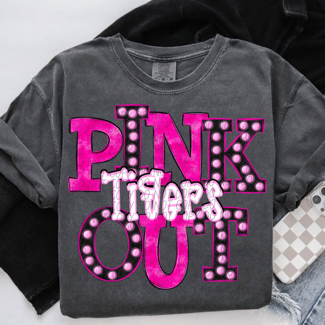 Pink Out Marquee DTF Print