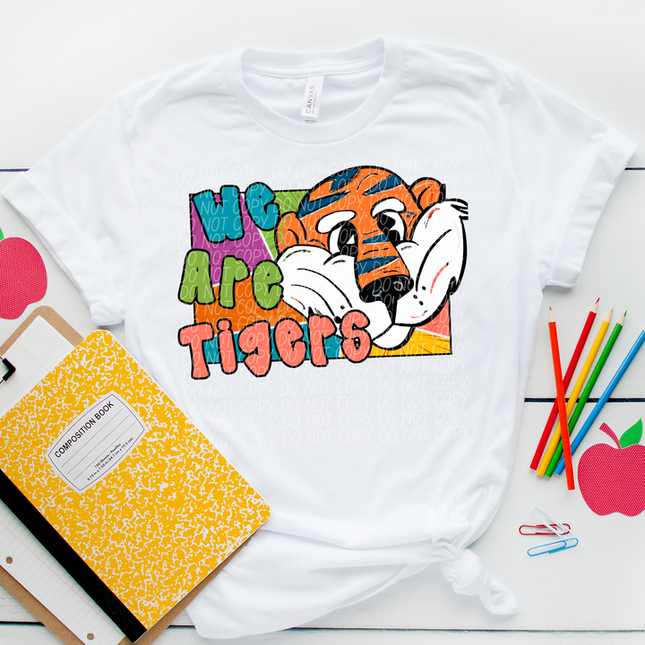 Retro We Are Mascots DTF Print