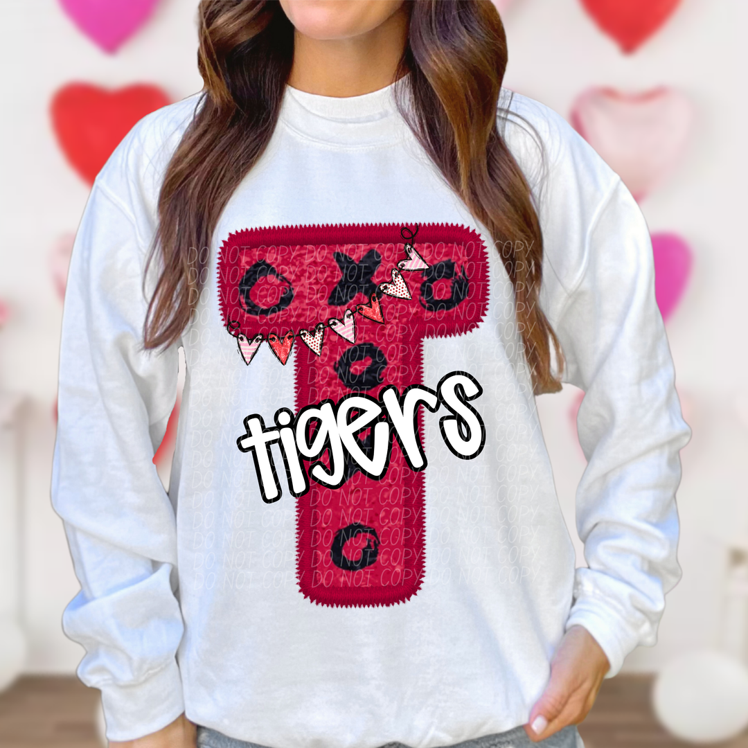 Valentines Day School Spirit T-Z DTF Print