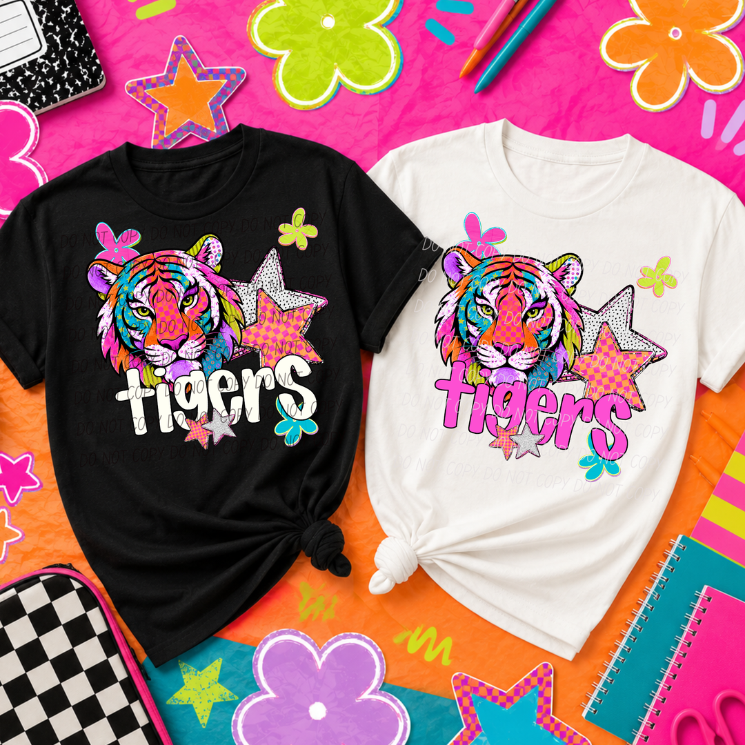 Pattern Pop Mascots DTF Print