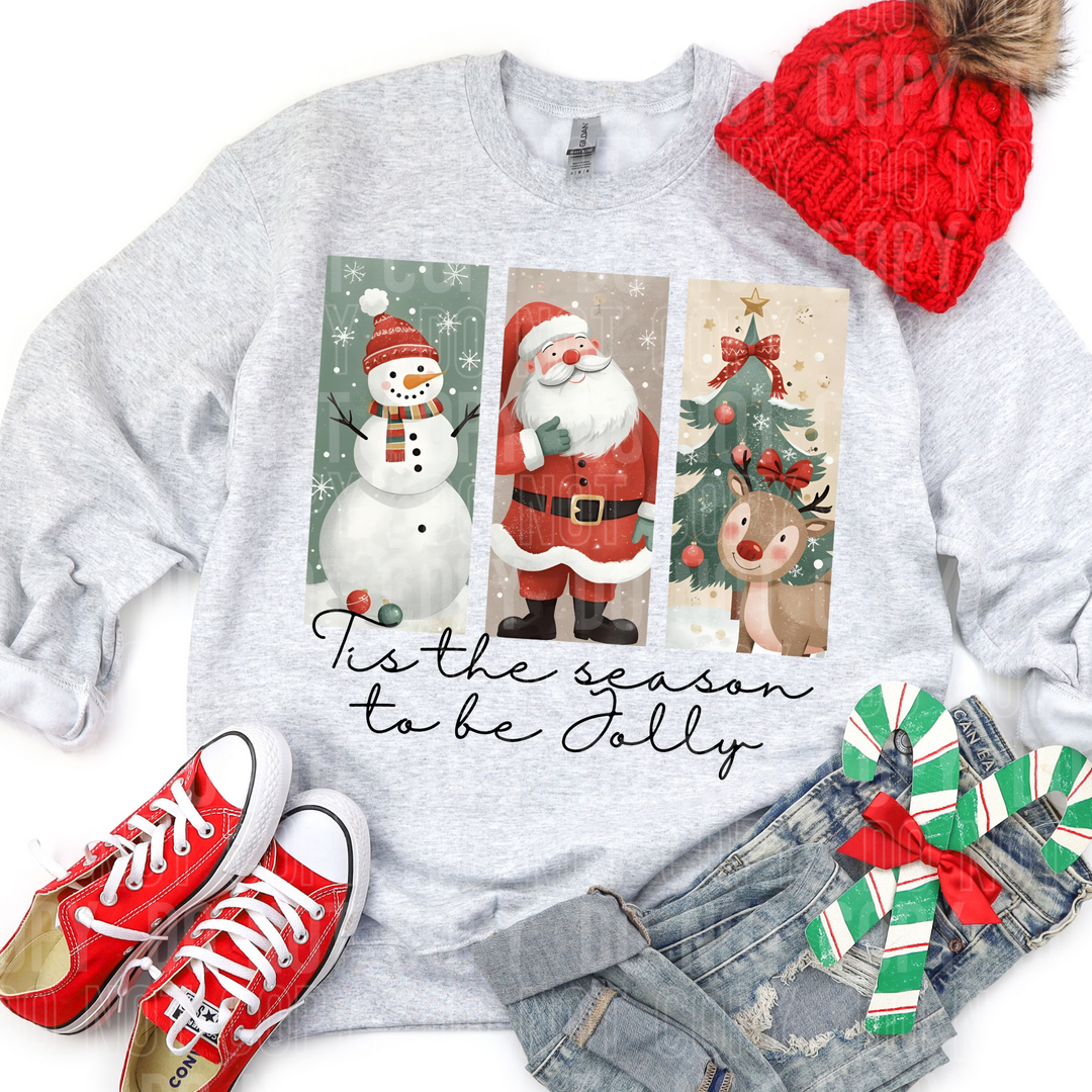 Tis The Season To Be Jolly DTF Print