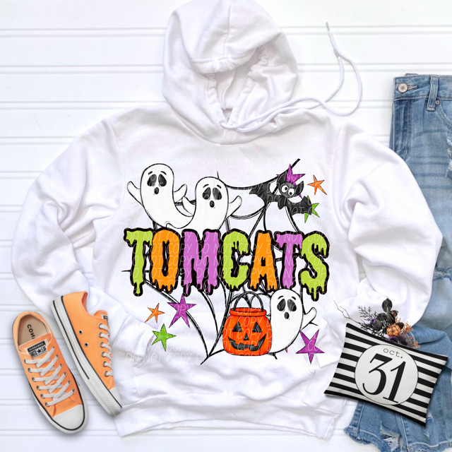 Halloween Mascots DTF Print