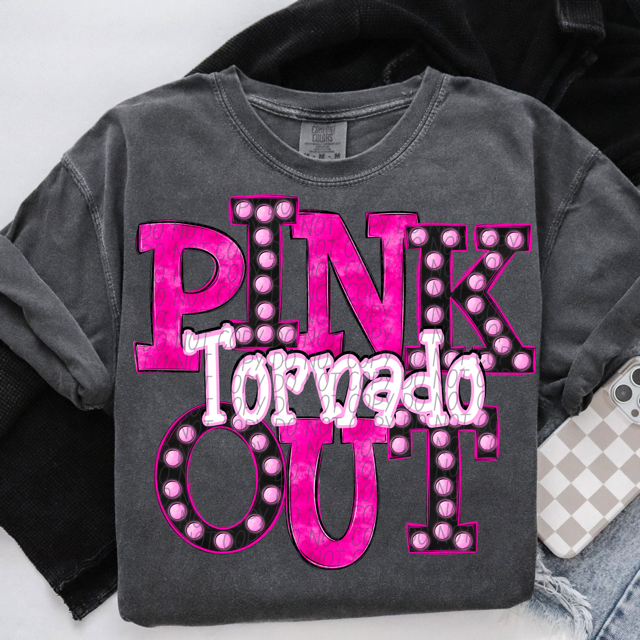 Pink Out Marquee DTF Print
