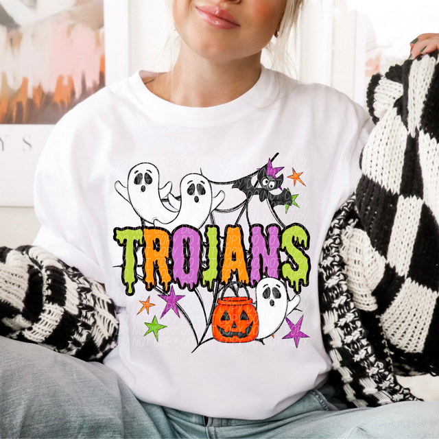 Halloween Mascots DTF Print