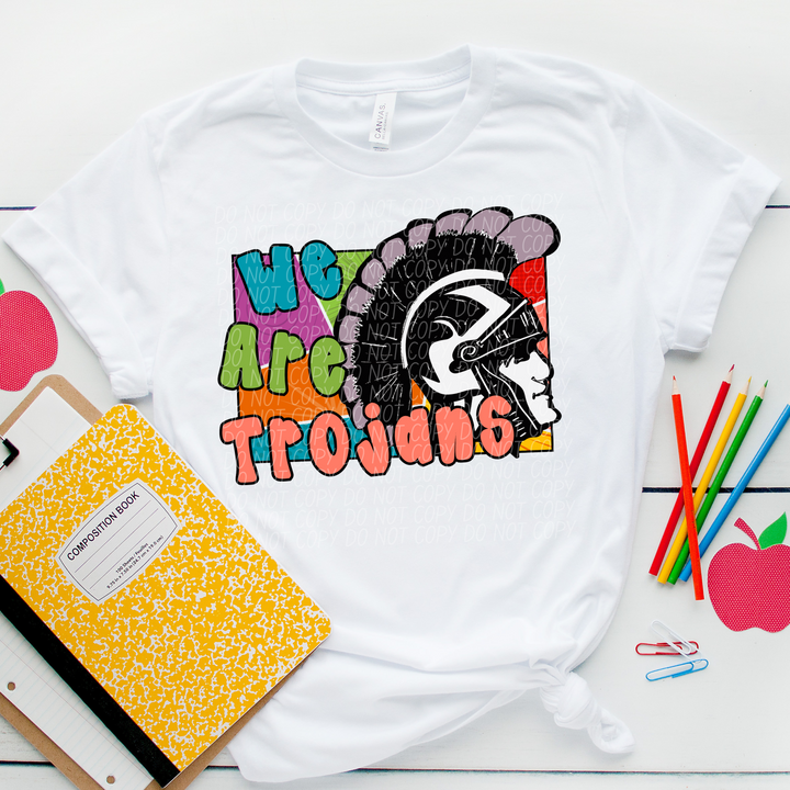 Retro We Are Mascots DTF Print