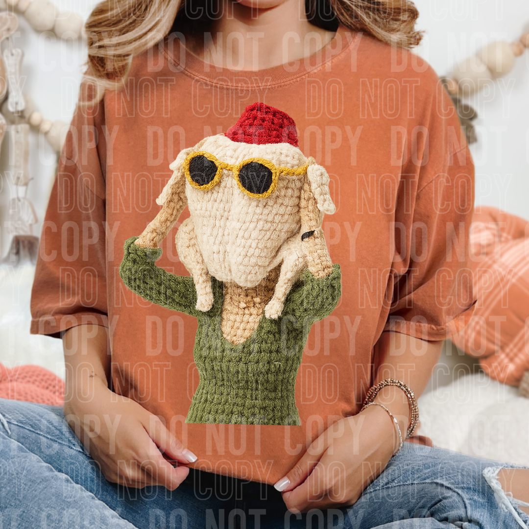 Turkey Head DTF Print