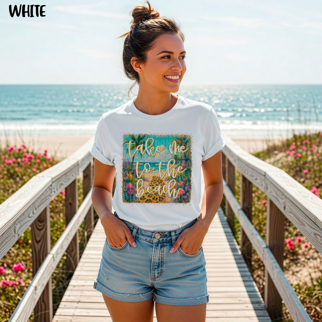 Take Me To The Beach DTF Print