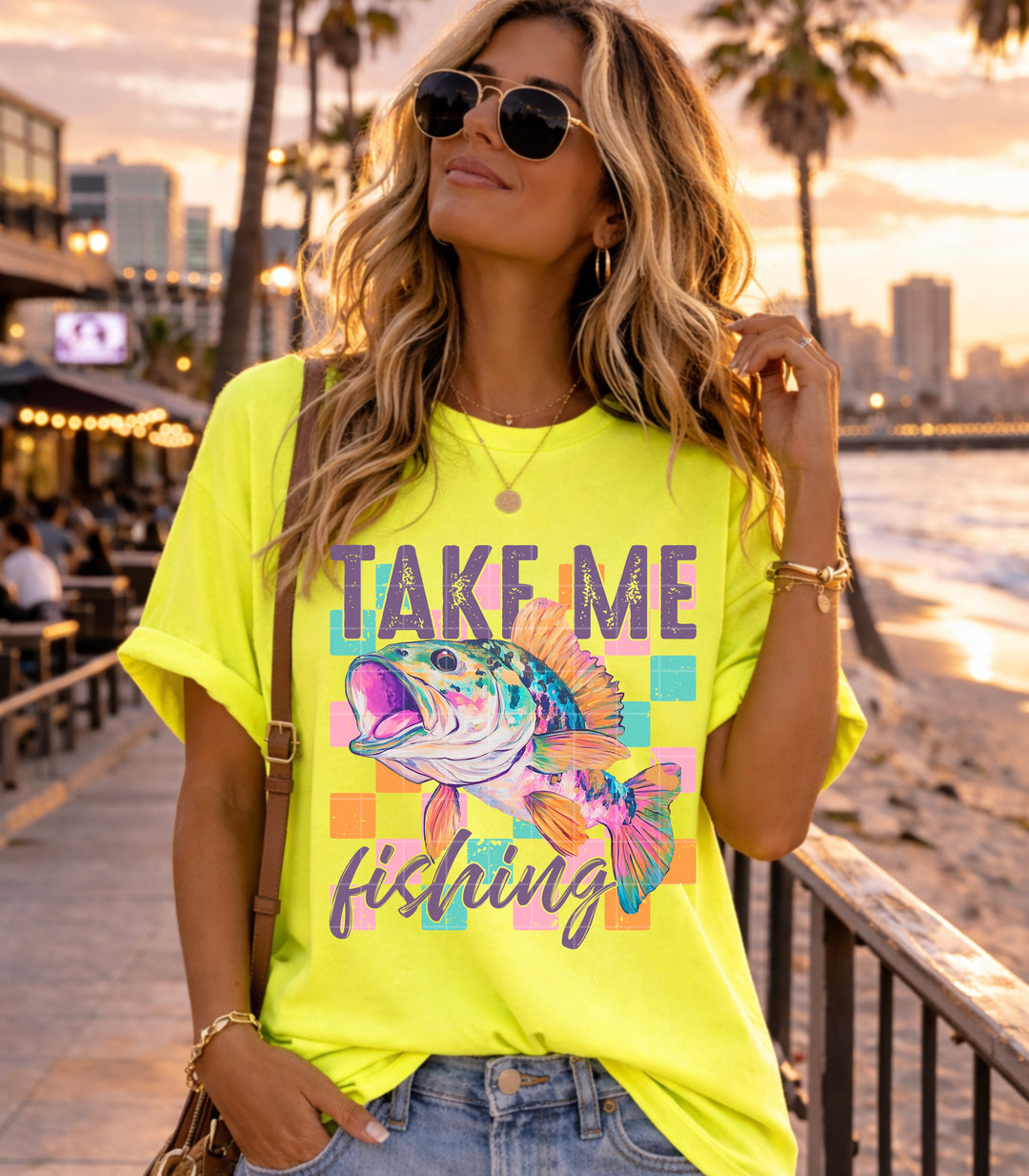 Take Me Fishing DTF Print