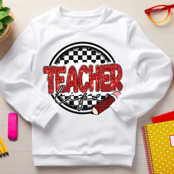 Teacher Life DTF Print