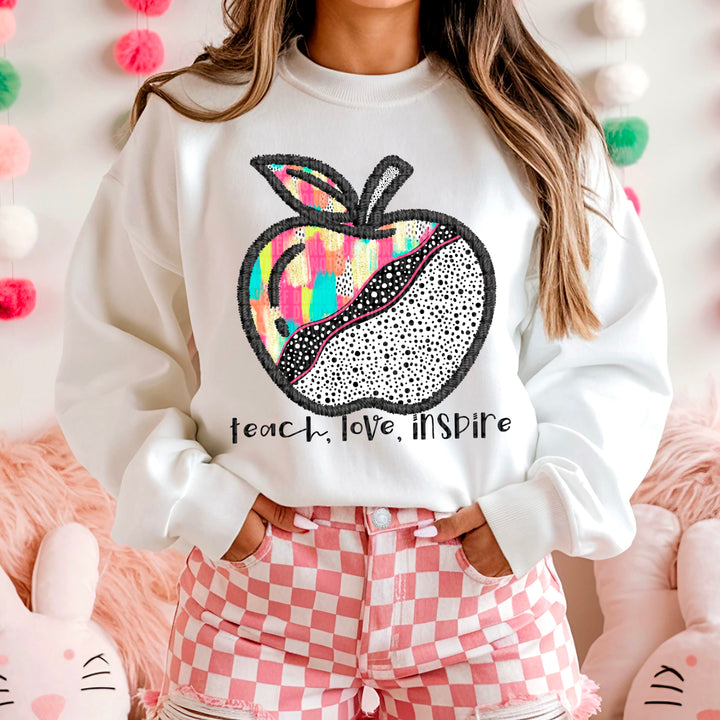 Teach Love Inspire DTF Print