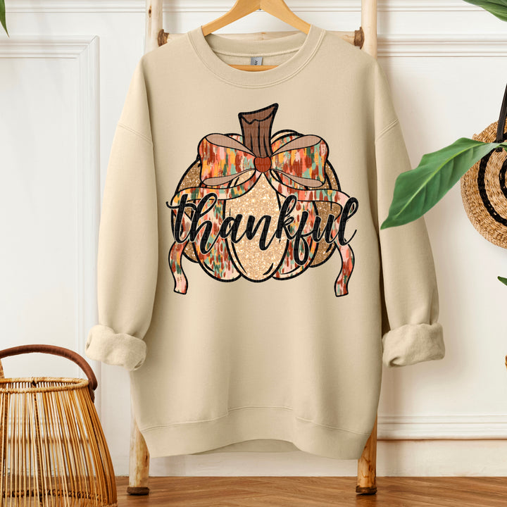 Thankful Pumpkin DTF Print