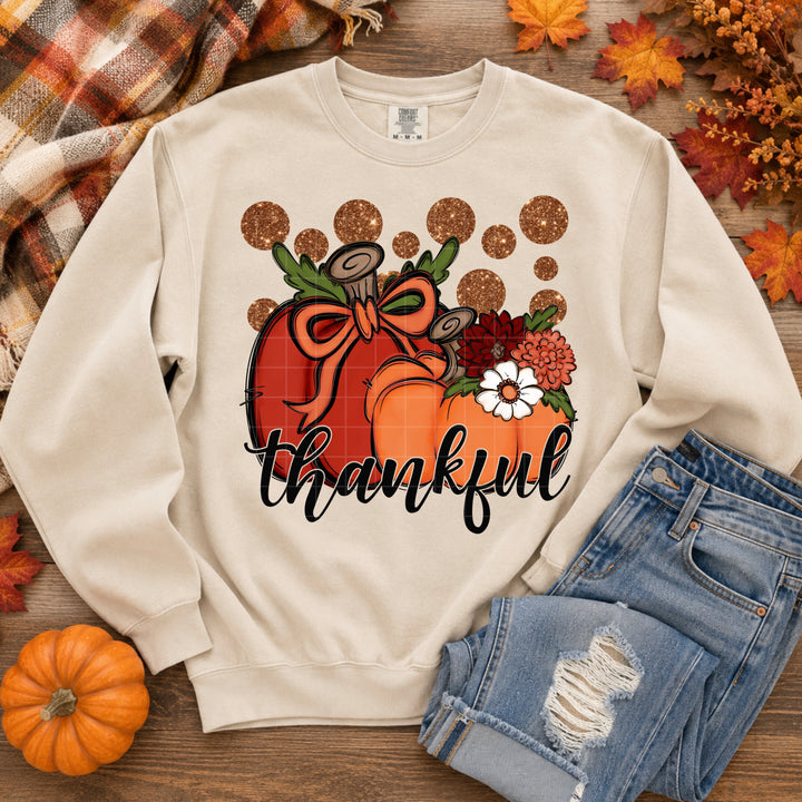 Thankful Pumpkins DTF Print